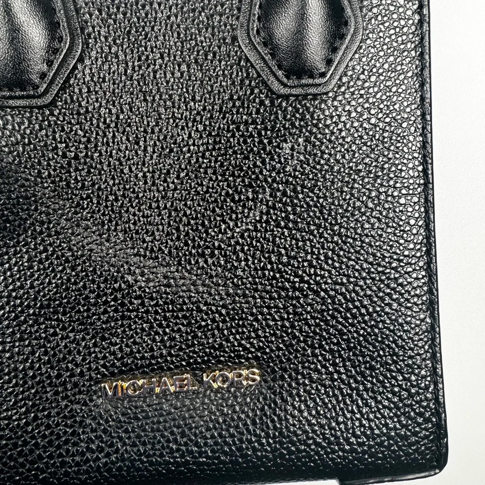 Michael Kors Mercer Small Pebbled Leather Crossbody Bag